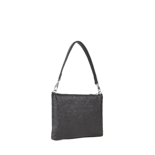 VALENTINO POCHETTE ICON NERO GLITTER - immagine 3