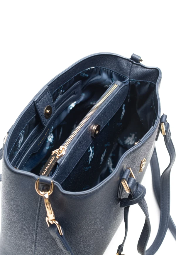 U.S. POLO ASSN BORSA A MANO NAVY BLUE - immagine 3